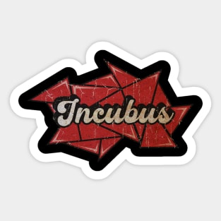 Incubus - Red Diamond Sticker